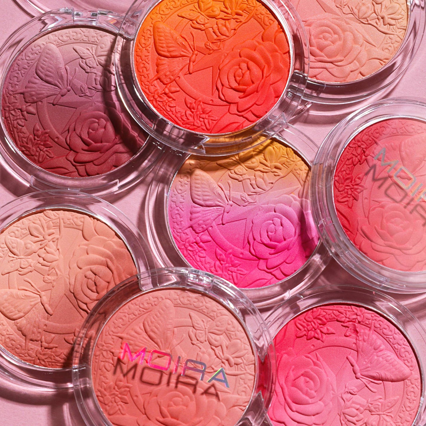 Moira Beauty Signature Ombre Blush (001, Sweet Peach)