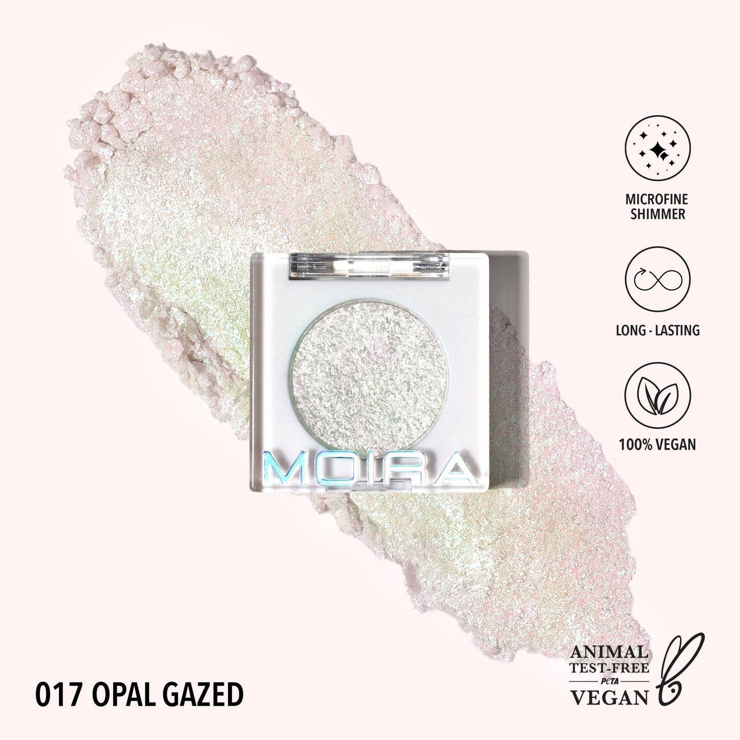 Moira Beauty Chroma Light Shadow (017, Opal Gazed)