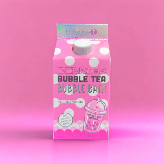 Bubble T Raspberry Bubble Bath (480ml)