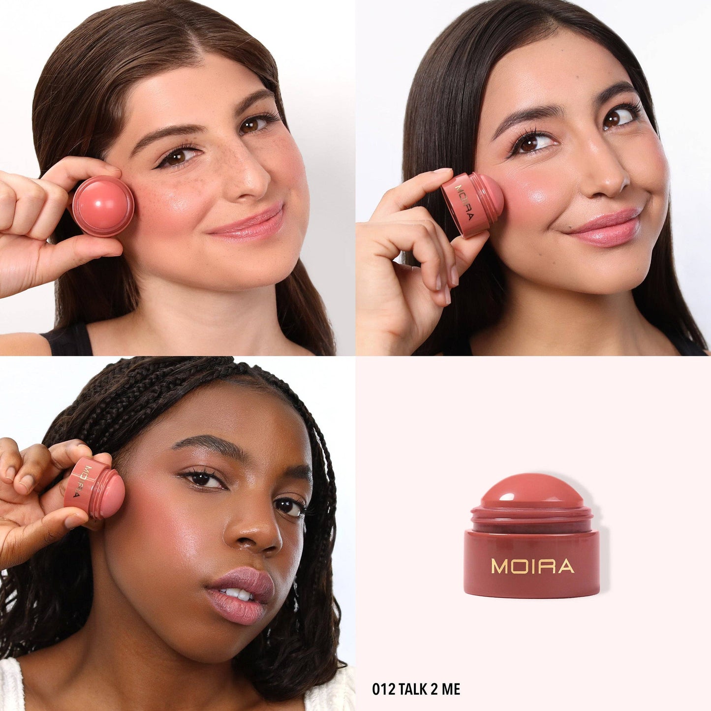 Moira Beauty Soft Blush Balm (012, Talk 2 Me)