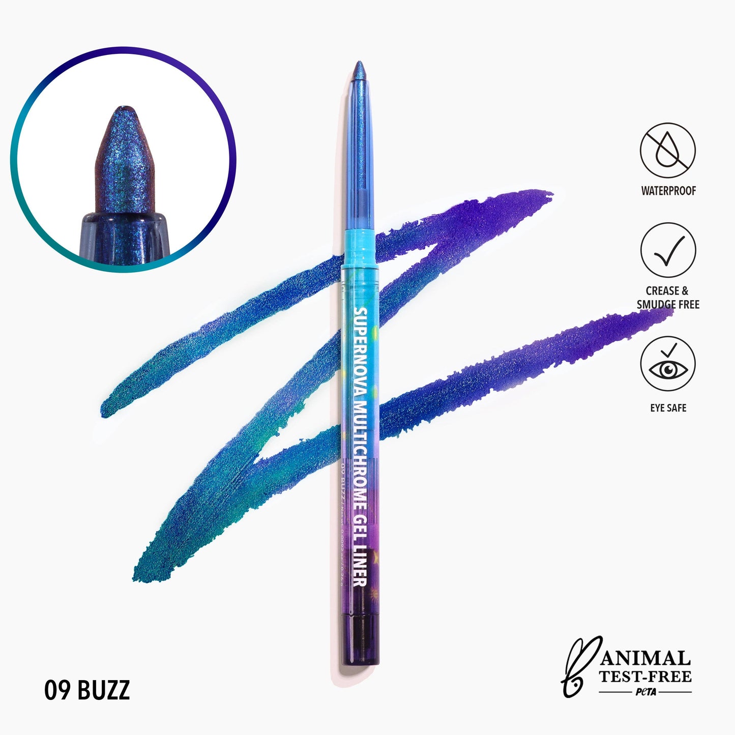 Moira Beauty Supernova Multichrome Gel Liner (009, Buzz)