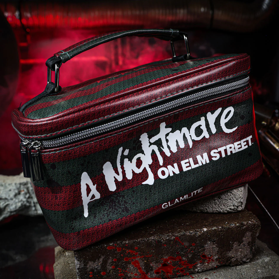 GLAMLITE X A Nightmare on Elm Street Makeup Bag