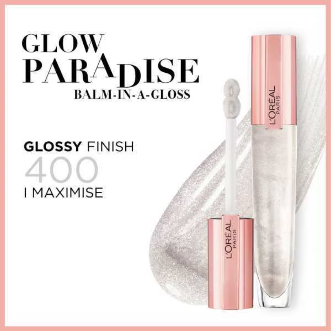 L'Oreal Paris Glow Paradise Balm-In-Gloss - 400 I Maximize