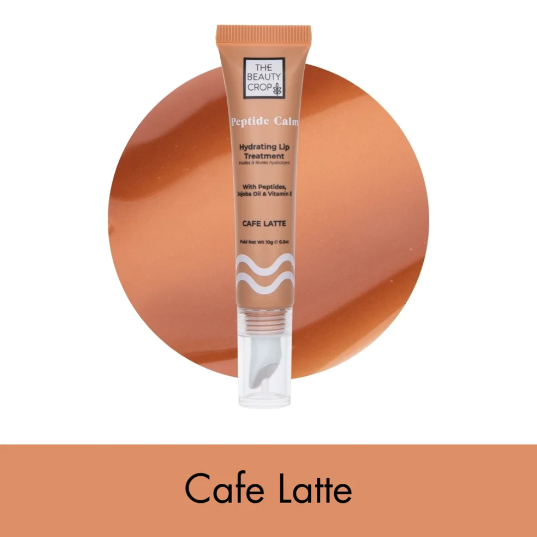 The Beauty Crop Peptide Calm Lip Treatment - Cafe Latte