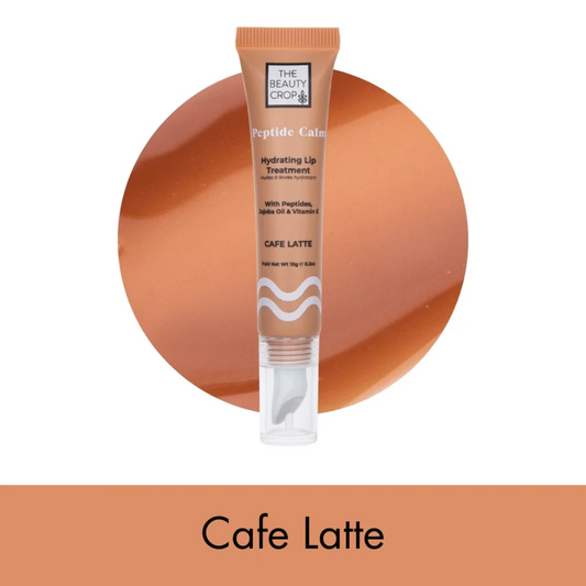 The Beauty Crop Peptide Calm Lip Treatment - Cafe Latte