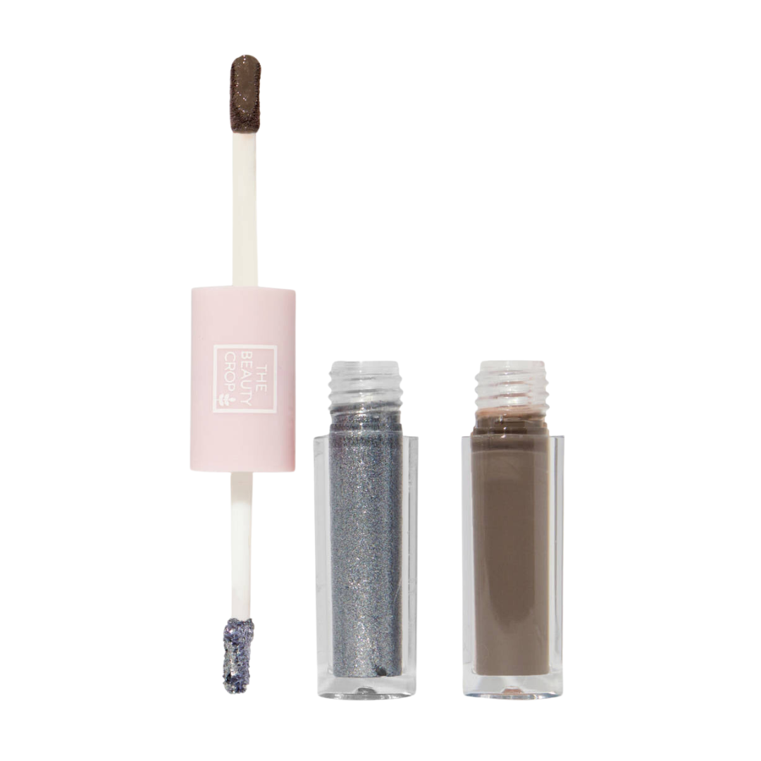 The Beauty Crop Liquid Eyeshadow Duo - Nutmeg & Raisin