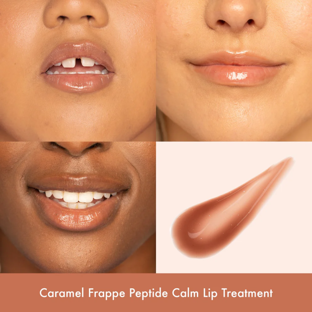 The Beauty Crop Peptide Calm Lip Treatment - Caramel Frappe