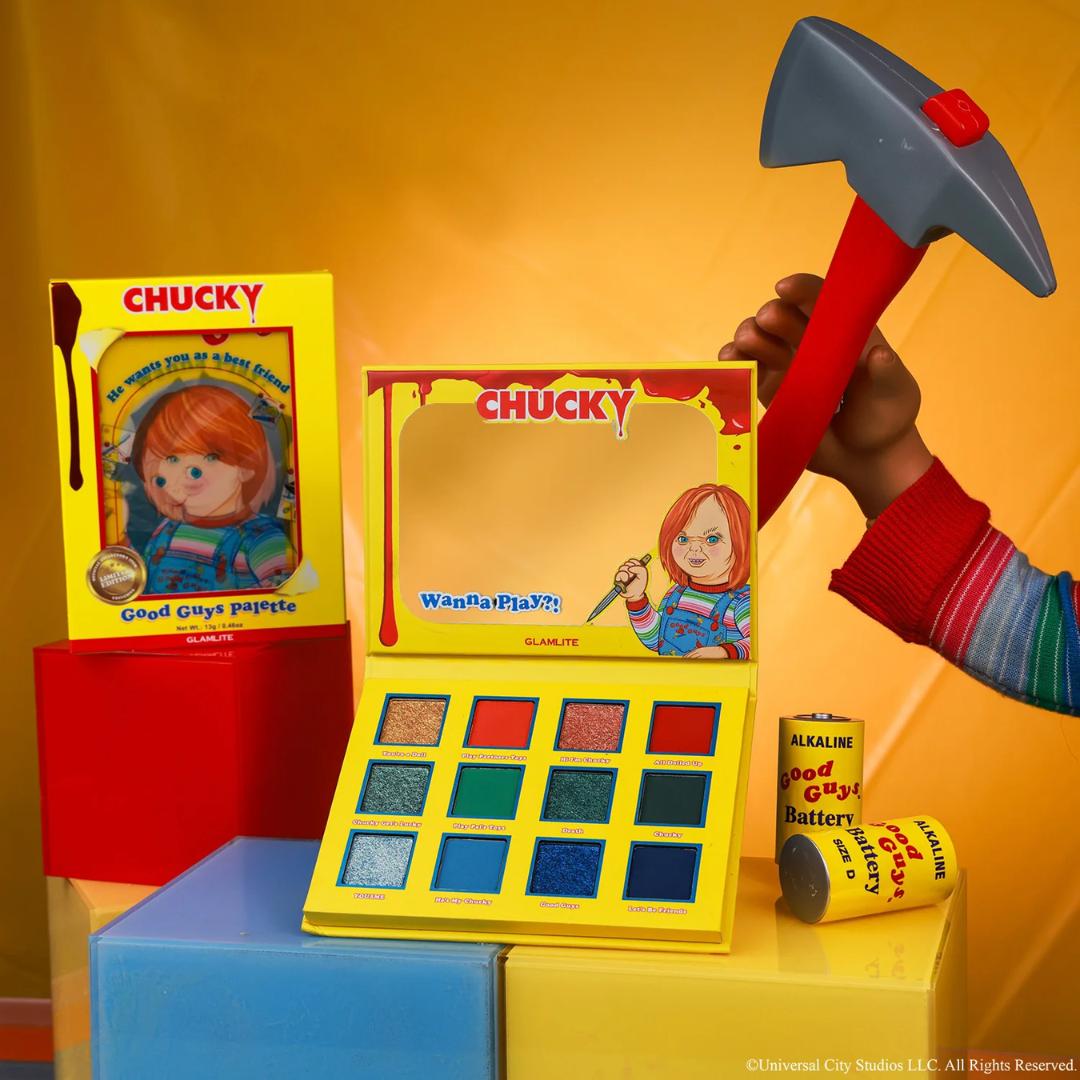 Glamlite X Chucky "Good Guys" Eyeshadow Palette