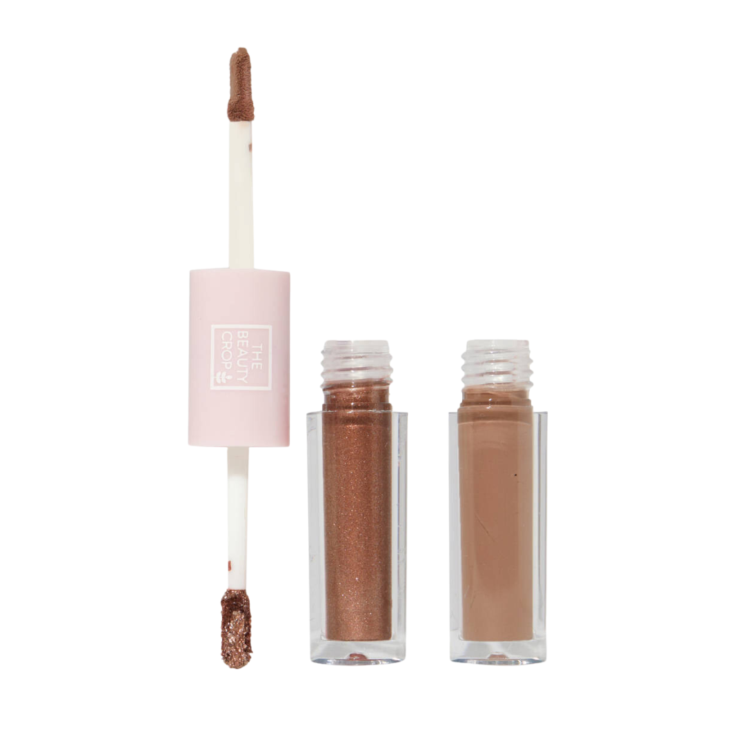 The Beauty Crop Liquid Eyeshadow Duo - Ginger & Prosecco