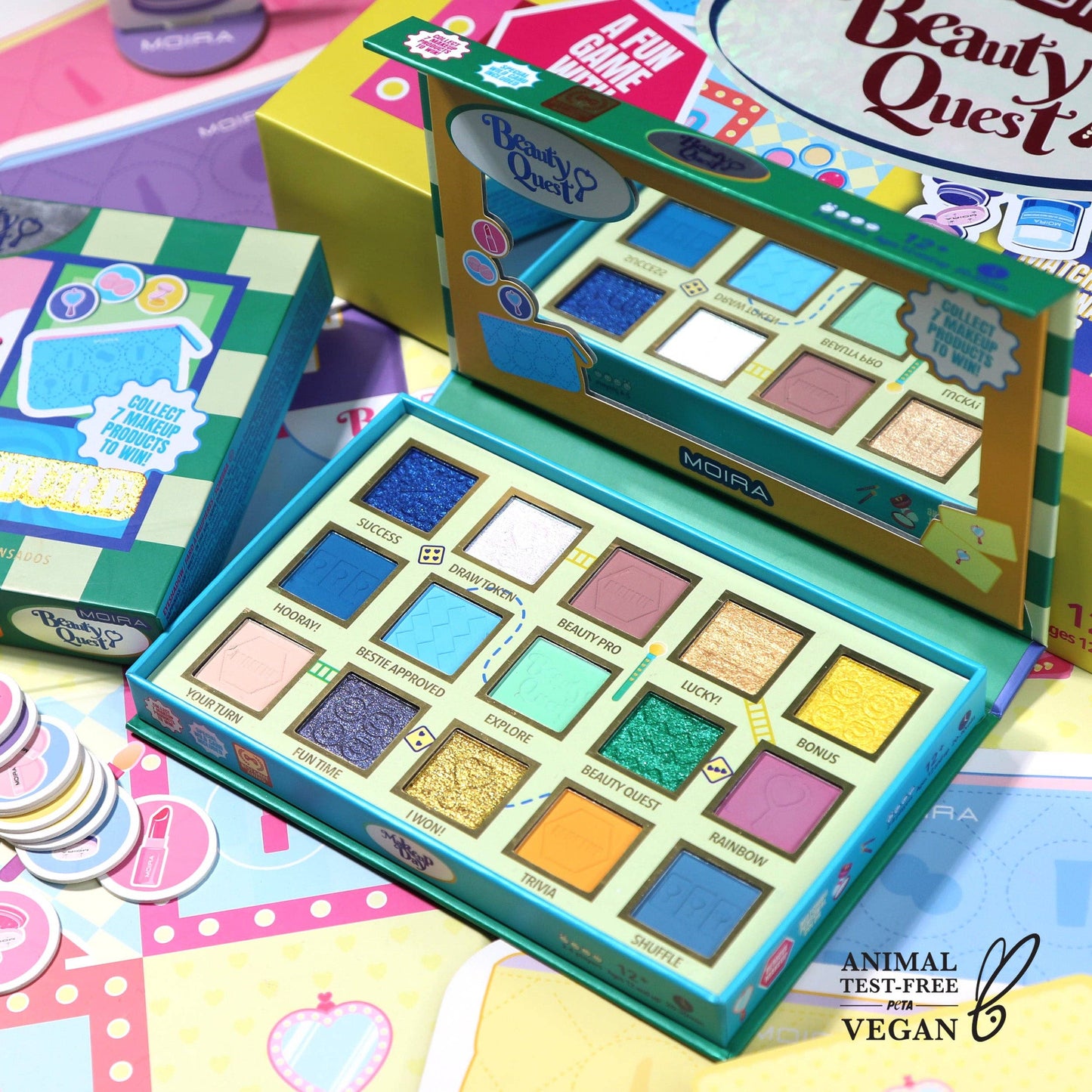 Moira Beauty Beauty Adventure Eyeshadow Palette