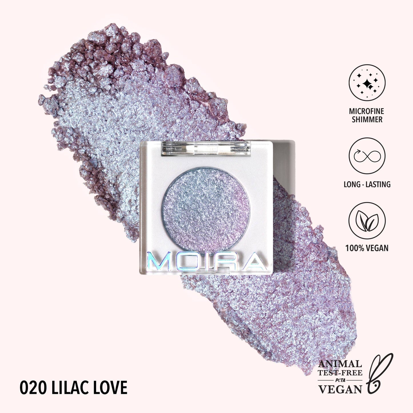 Moira Beauty Chroma Light Shadow (020, Lilac Love)