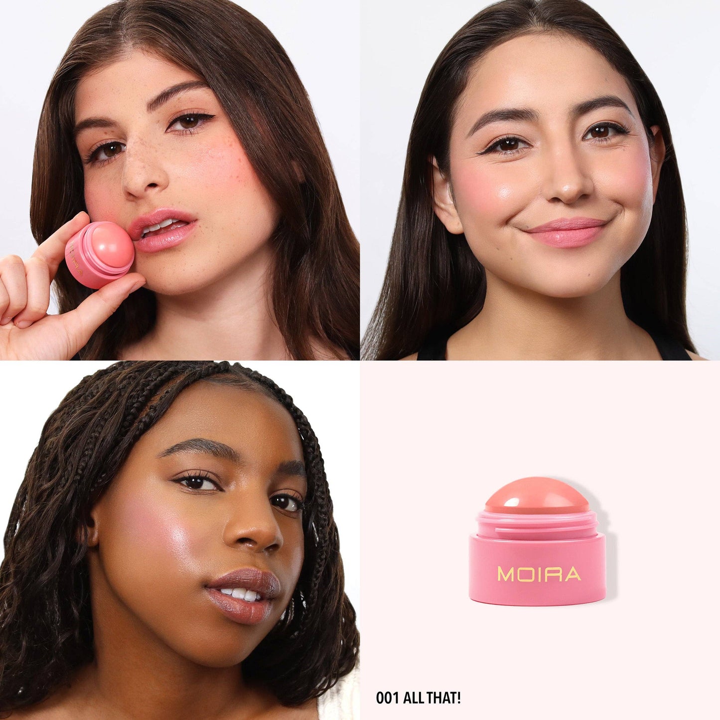 Moira Beauty Soft Blush Balm (001, All That!)