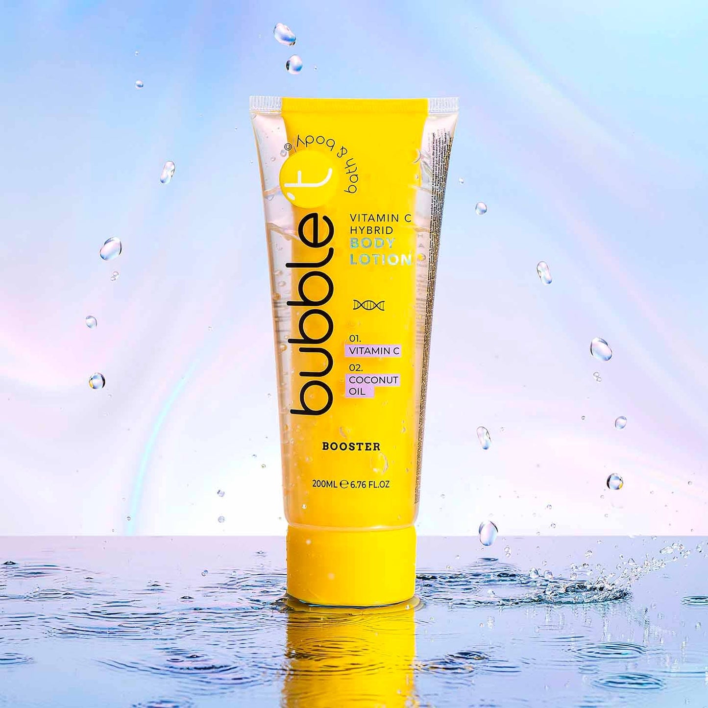 Bubble T Body Lotion Hybrid - Vitamin C & Coconut Oil 200ml