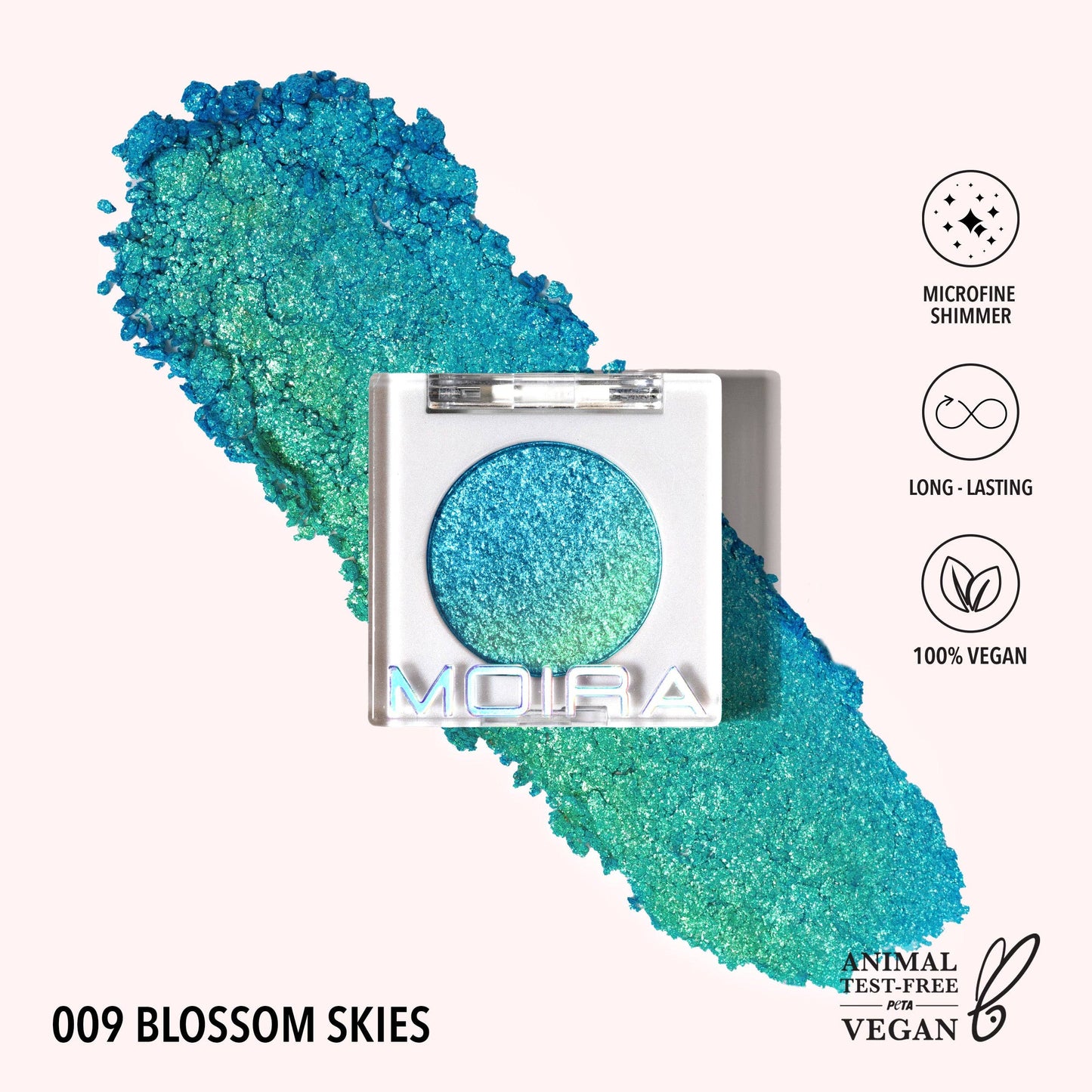 Moira Beauty Chroma Light Shadow (009, Blossom Skies)