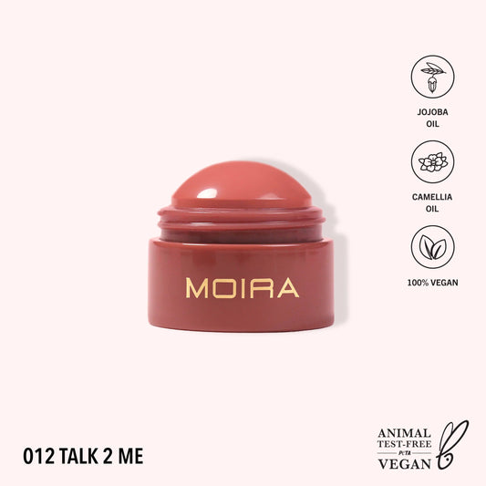 Moira Beauty Soft Blush Balm (012, Talk 2 Me)