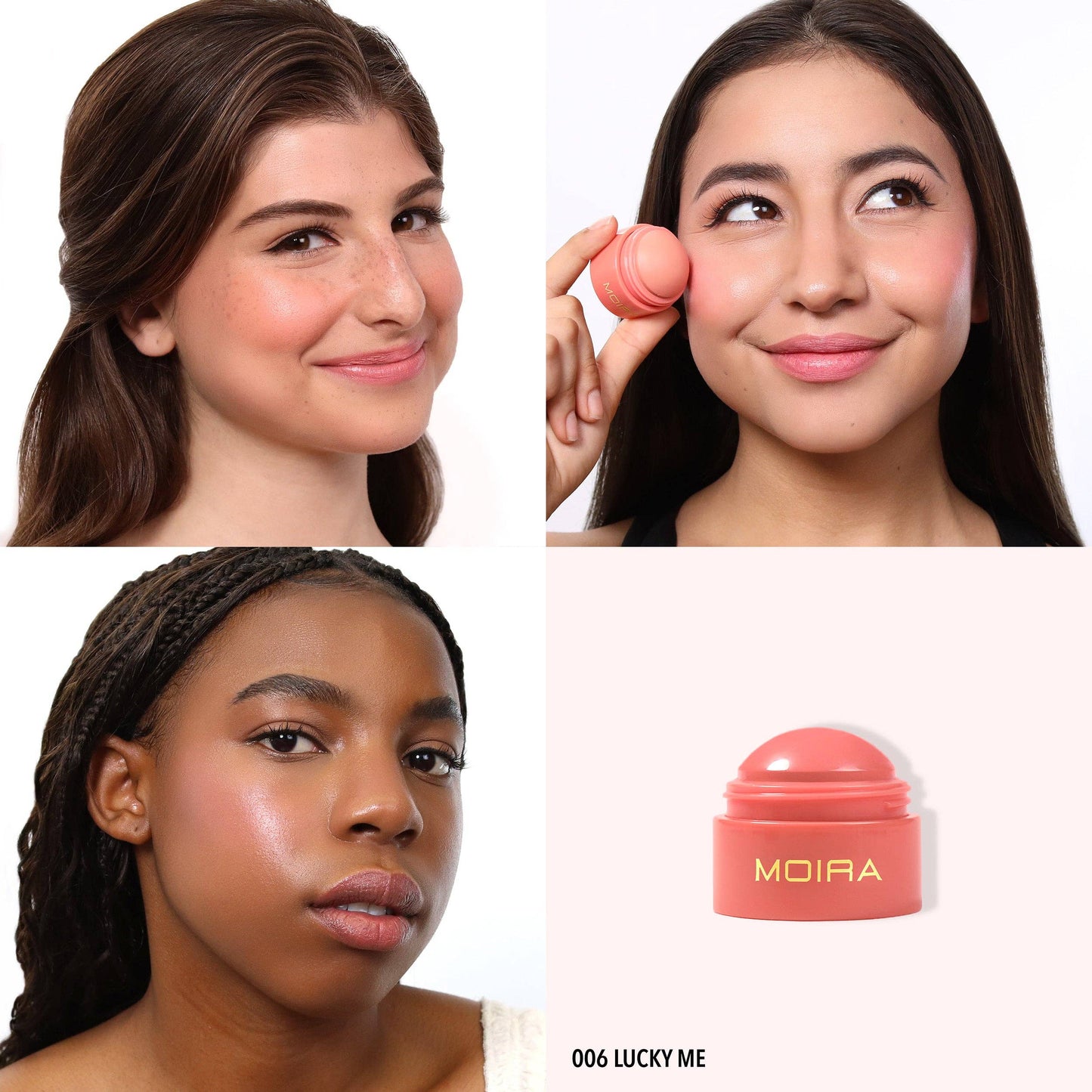 Moira Beauty Soft Blush Balm (006, Lucky me)