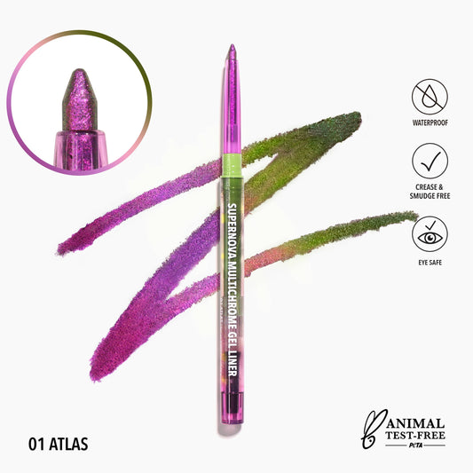 Moira Beauty Supernova Multichrome Gel Liner (001, Atlas)