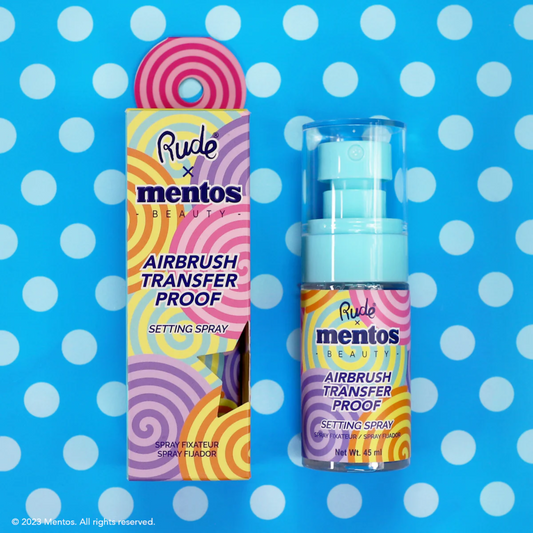 Rude Cosmetics X Mentos Airbrush Transfer Proof Setting Spray