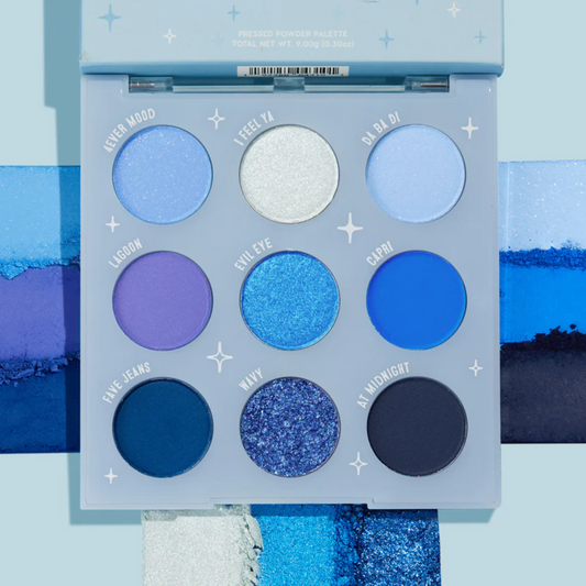 Colourpop Blue Velvet Eyeshadow Palette