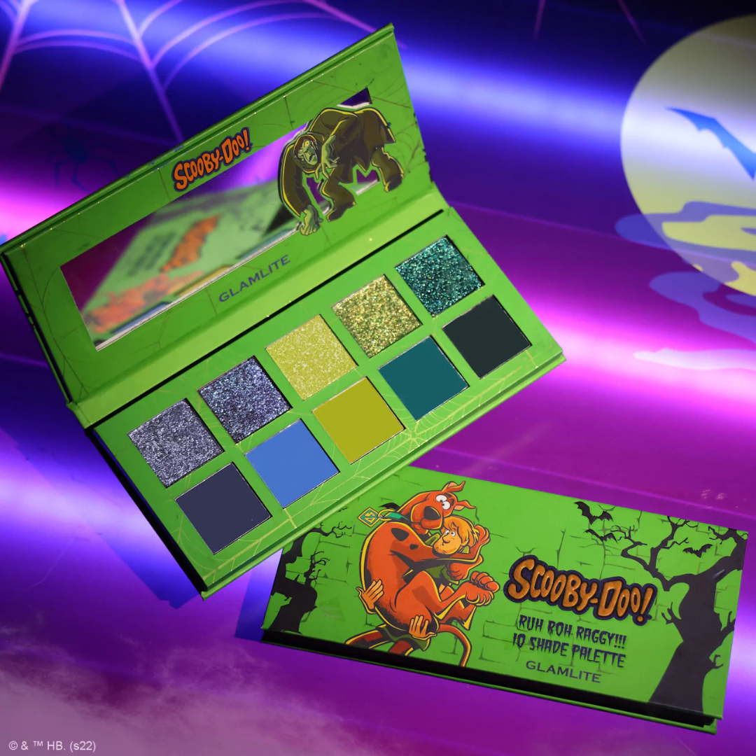 GLAMLITE X Scooby Doo Ruh-Roh Raggy Eyeshadow Palette