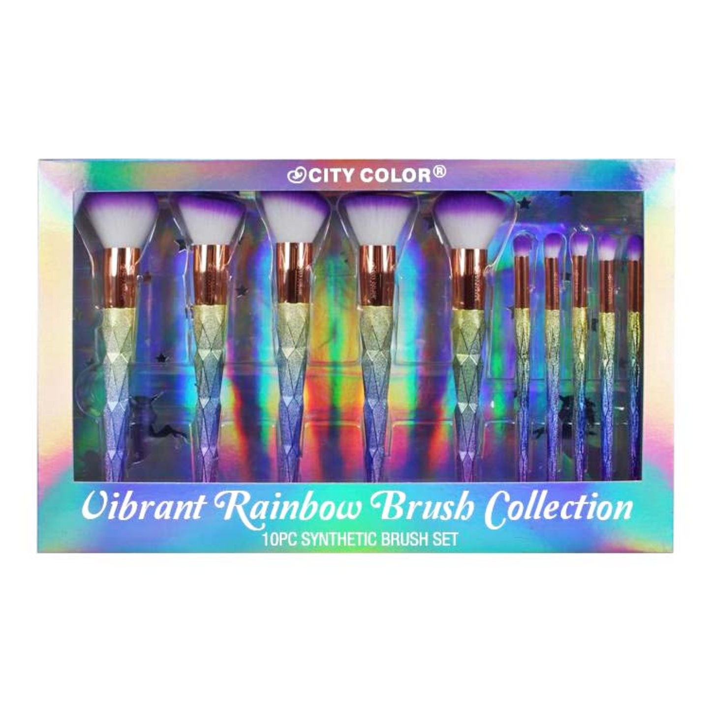 CITY COLOR Vibrant Rainbow Brush Collection