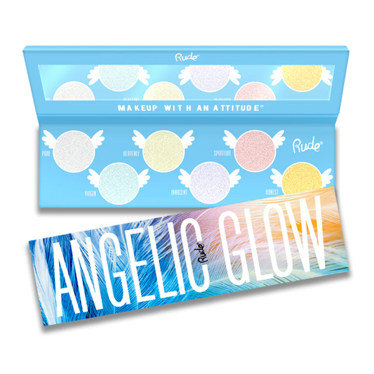 Rude Cosmetics Angelic Glow Highlighter + Eyeshadow