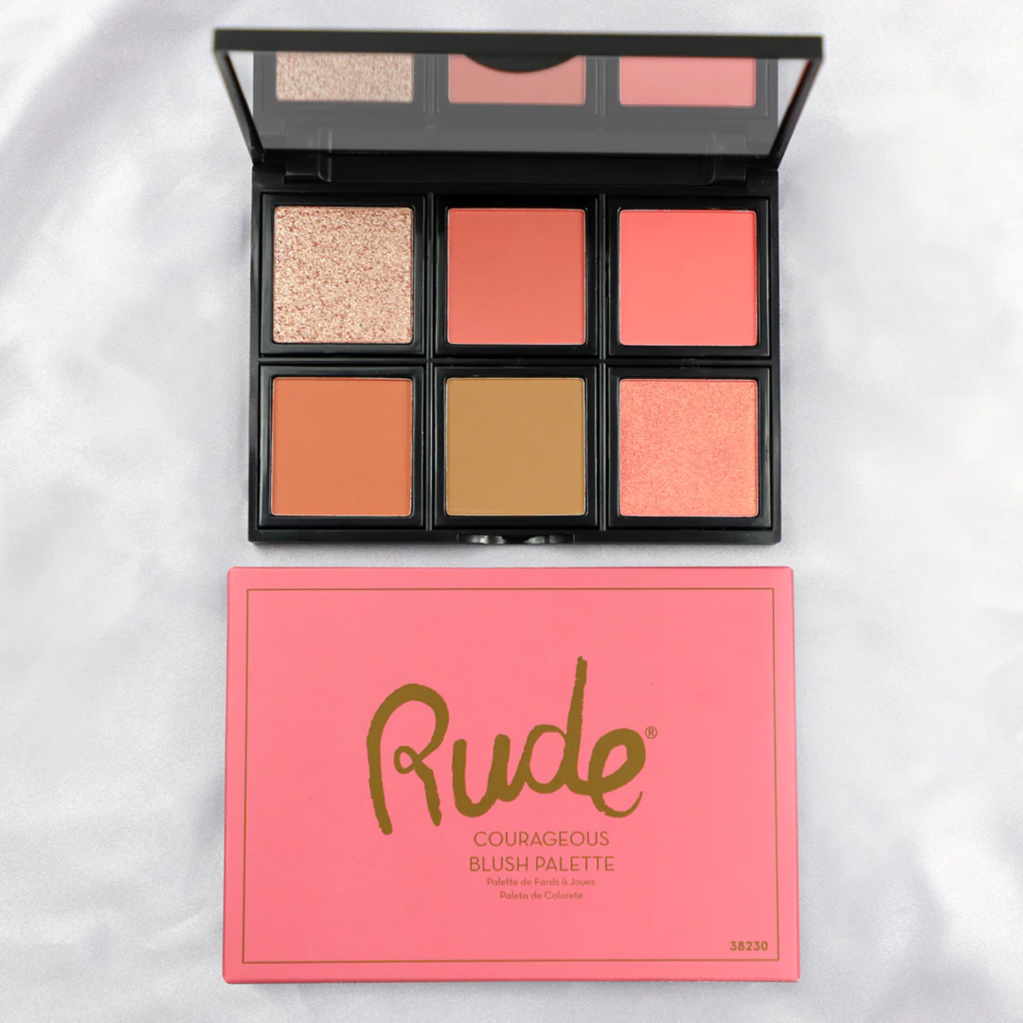 Rude Cosmetics Courageous Blush Palette